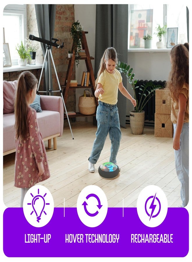 Ninja Blast Hover Soccer Light-Up Ball, Indoor Toy Games Gifts for Birthday, Kids, Boys for Age - 3 Years and up - Image 3